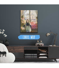 At The Window Rue Des Trois Freres   by Camille Pissarro