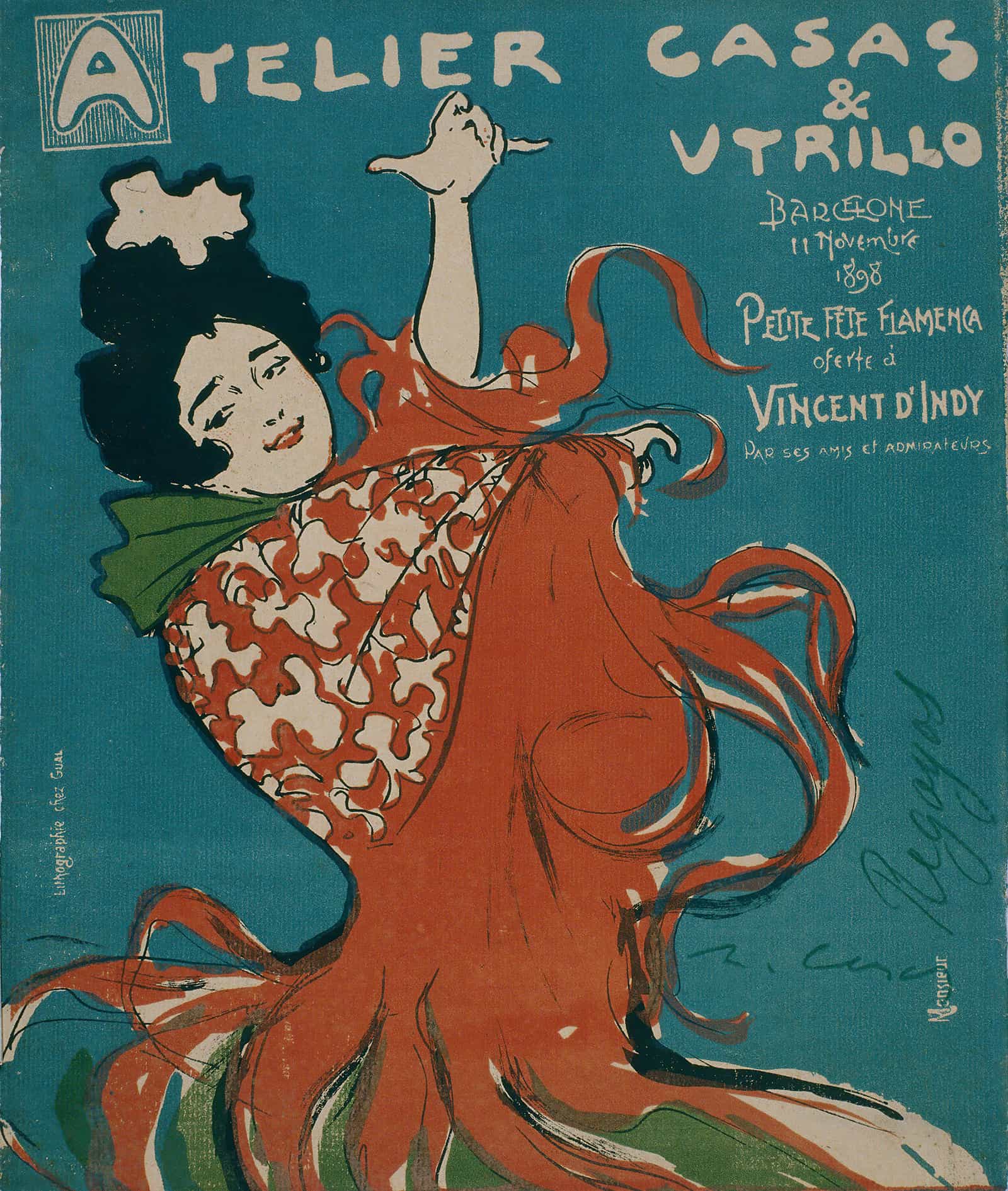 Atelier Casas & Utrillo by Ramon Casas