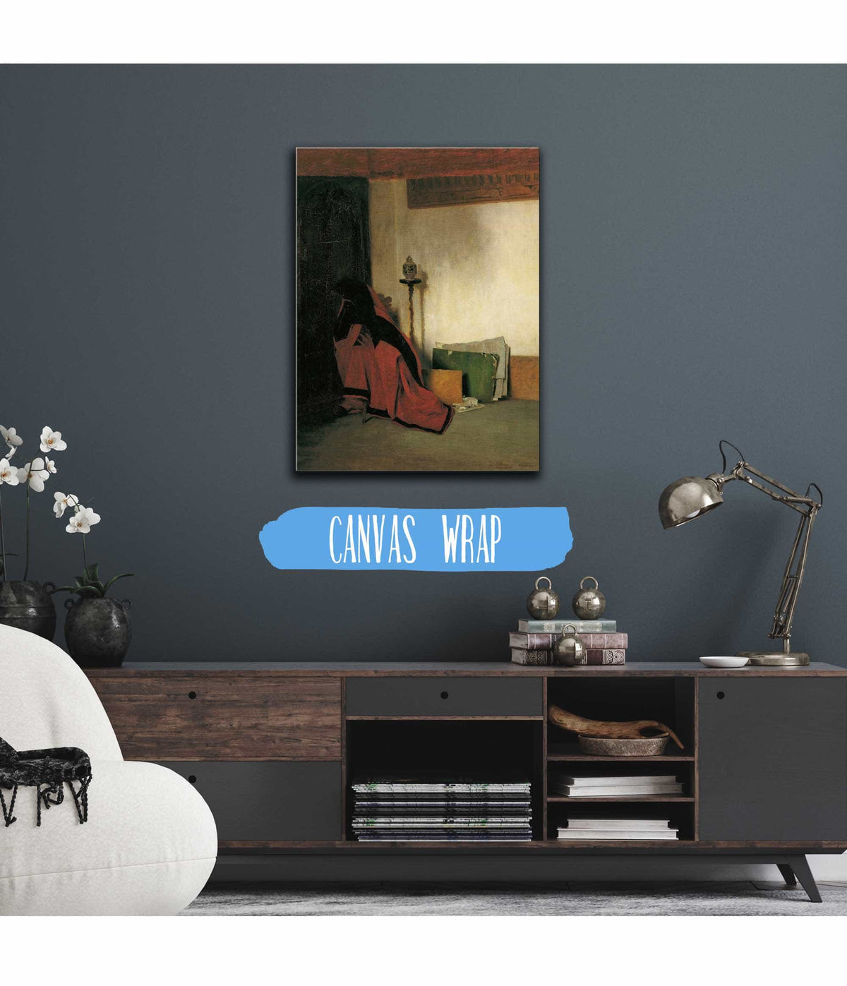 Atelierecke by Tina Blau