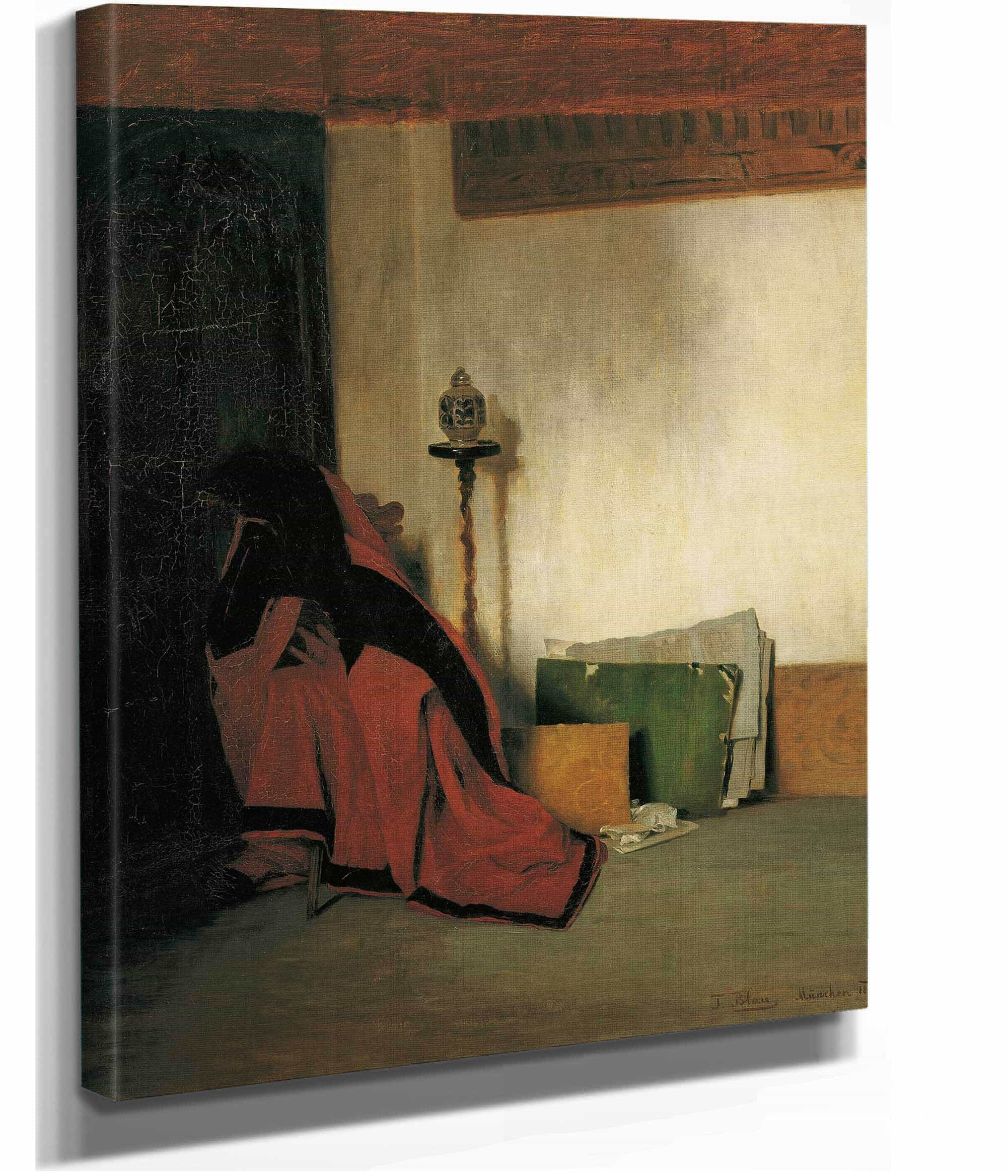 Atelierecke by Tina Blau