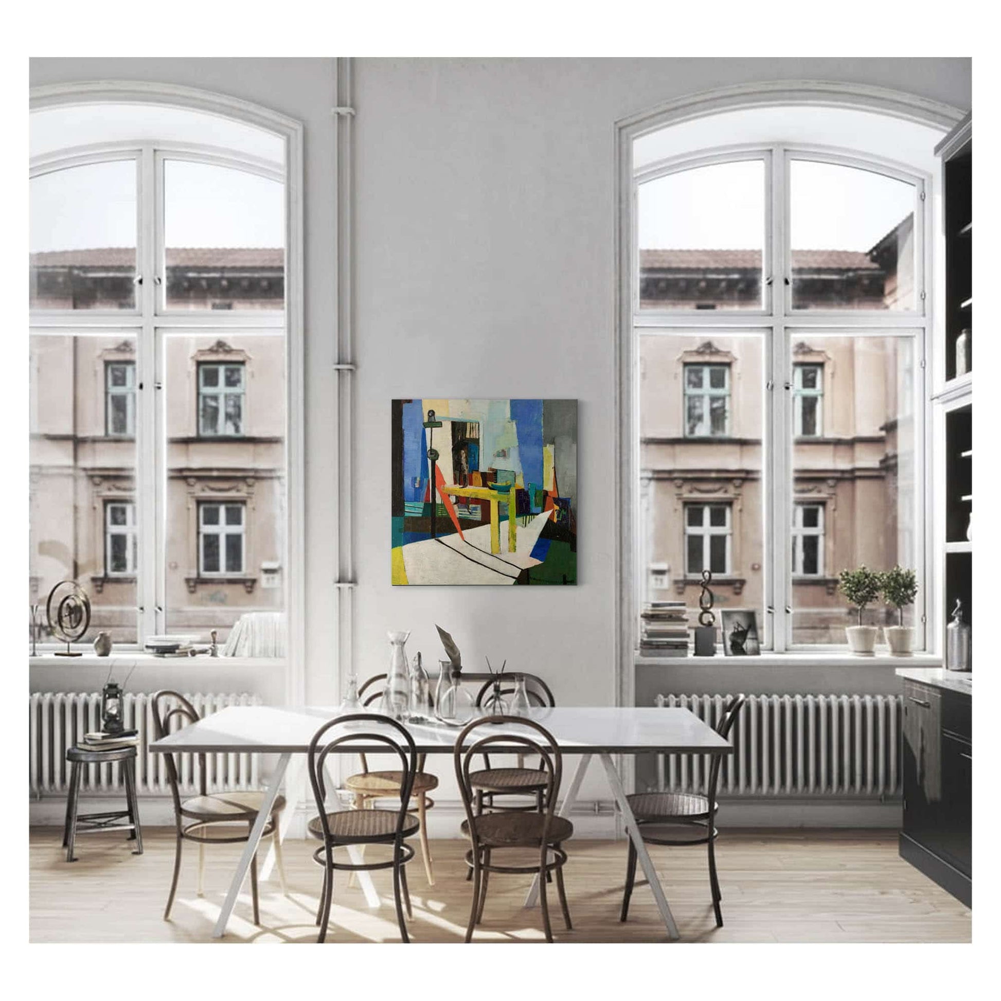 Atelierinterior by Jakob Weidemann