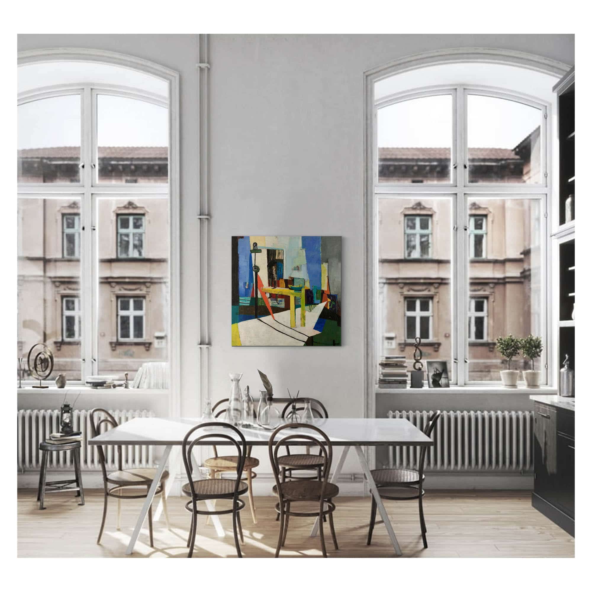 Atelierinterior by Jakob Weidemann