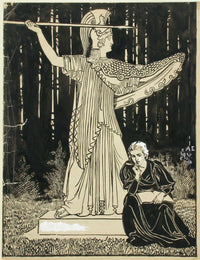 Ateneum Lehden Kansikuva Julkaisija Wentzel Hagelstam by Albert Edelfelt