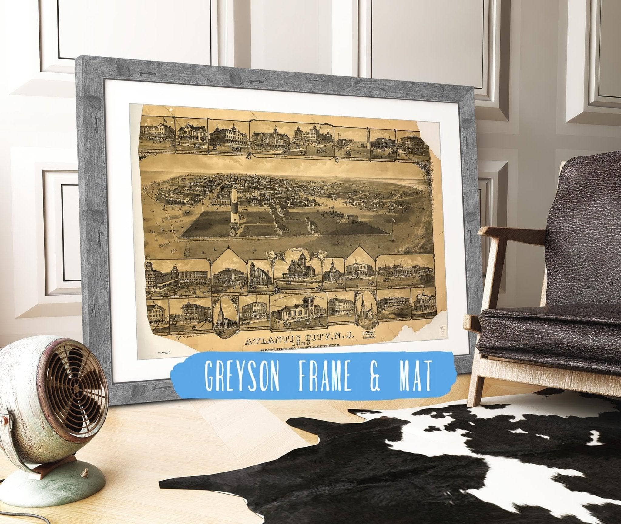 Atlantic City Nj 1880 State of New Jersey