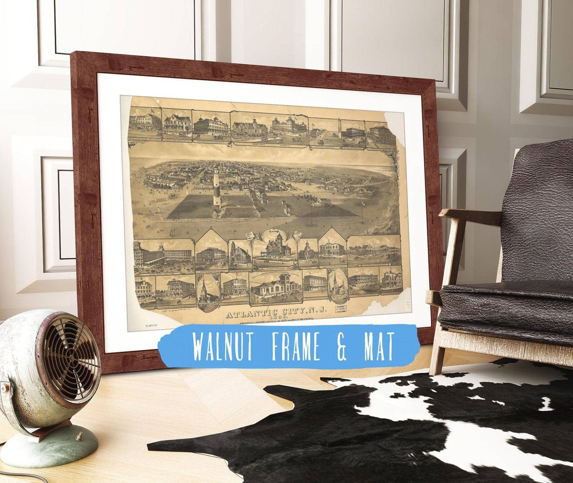 Atlantic City Nj 1880 State of New Jersey