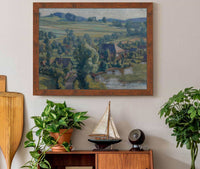 Atterseelandschaft Bei Unterbuchberg by Walther Gamerith