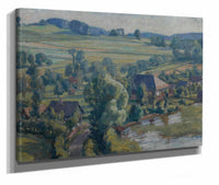 Atterseelandschaft Bei Unterbuchberg by Walther Gamerith