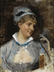 Au Bar by Albert Edelfelt