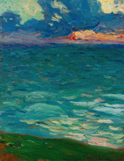 Au Bord De La Mer by Henri Martin