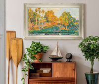 Au Bord De La Riviere by Henri Lebasque