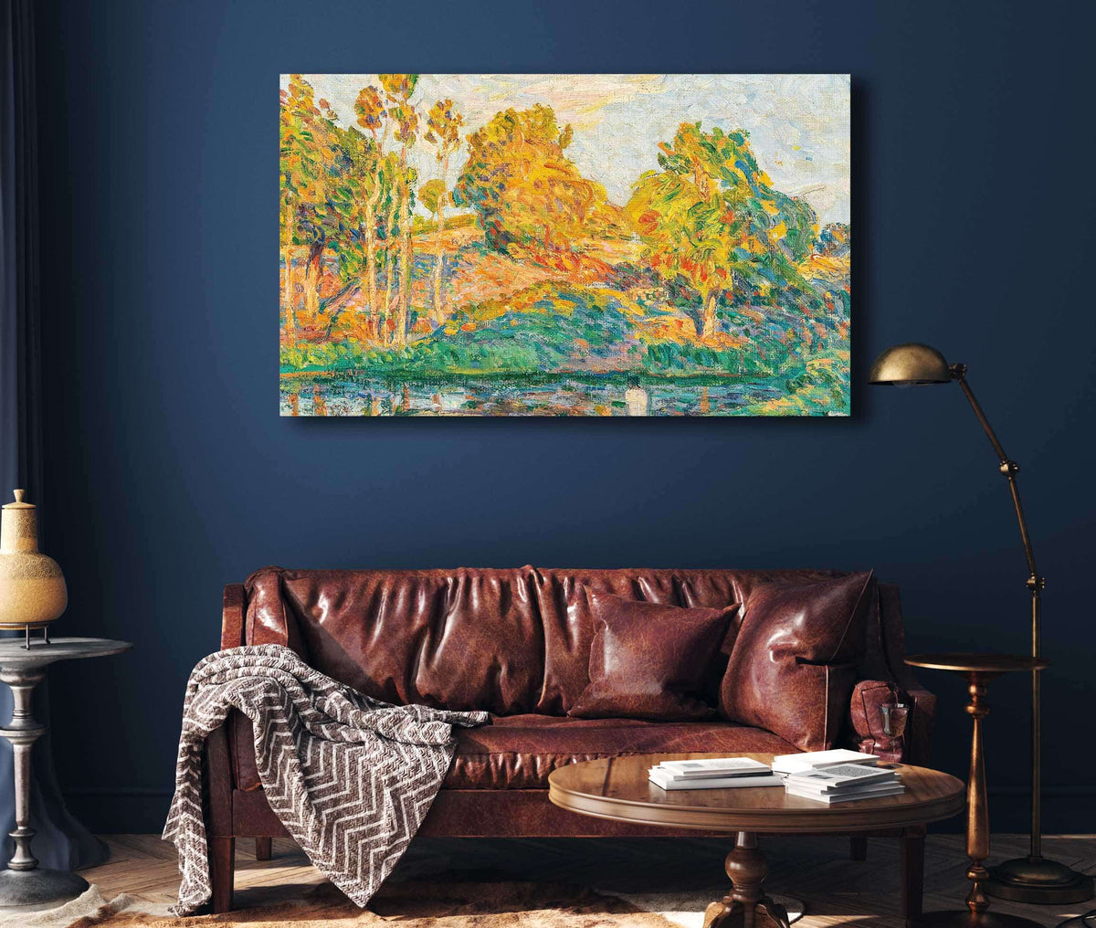 Au Bord De La Riviere by Henri Lebasque