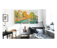 Au Bord De La Riviere by Henri Lebasque