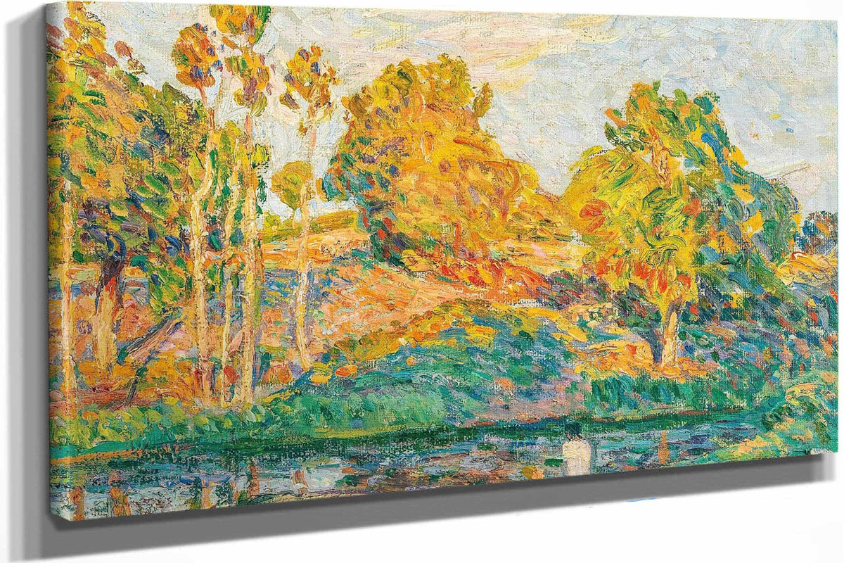 Au Bord De La Riviere by Henri Lebasque