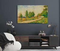 Au Bord Du Village by Georges Seurat