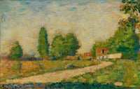 Au Bord Du Village by Georges Seurat