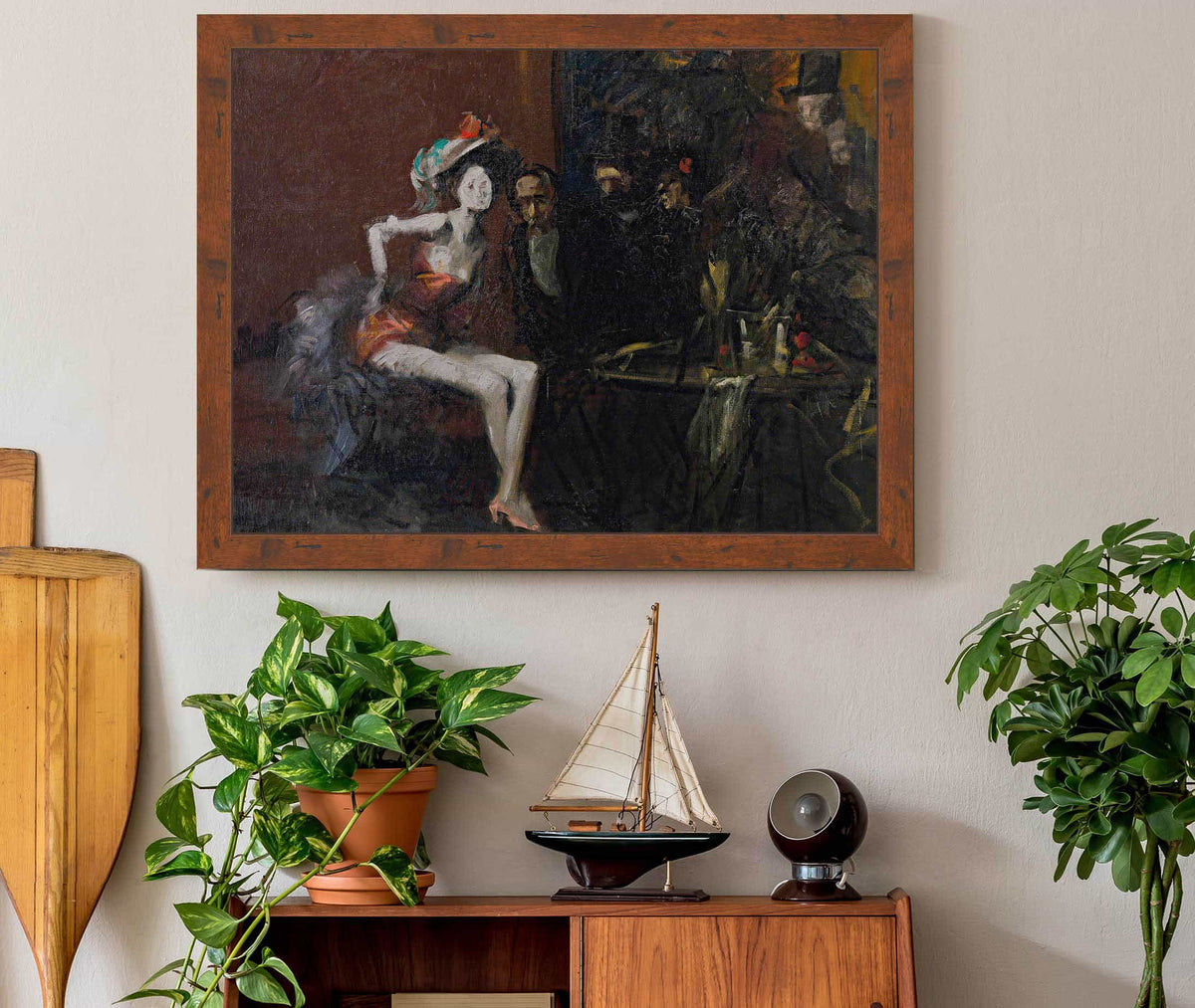 Au Cafe by Jean Louis Forain