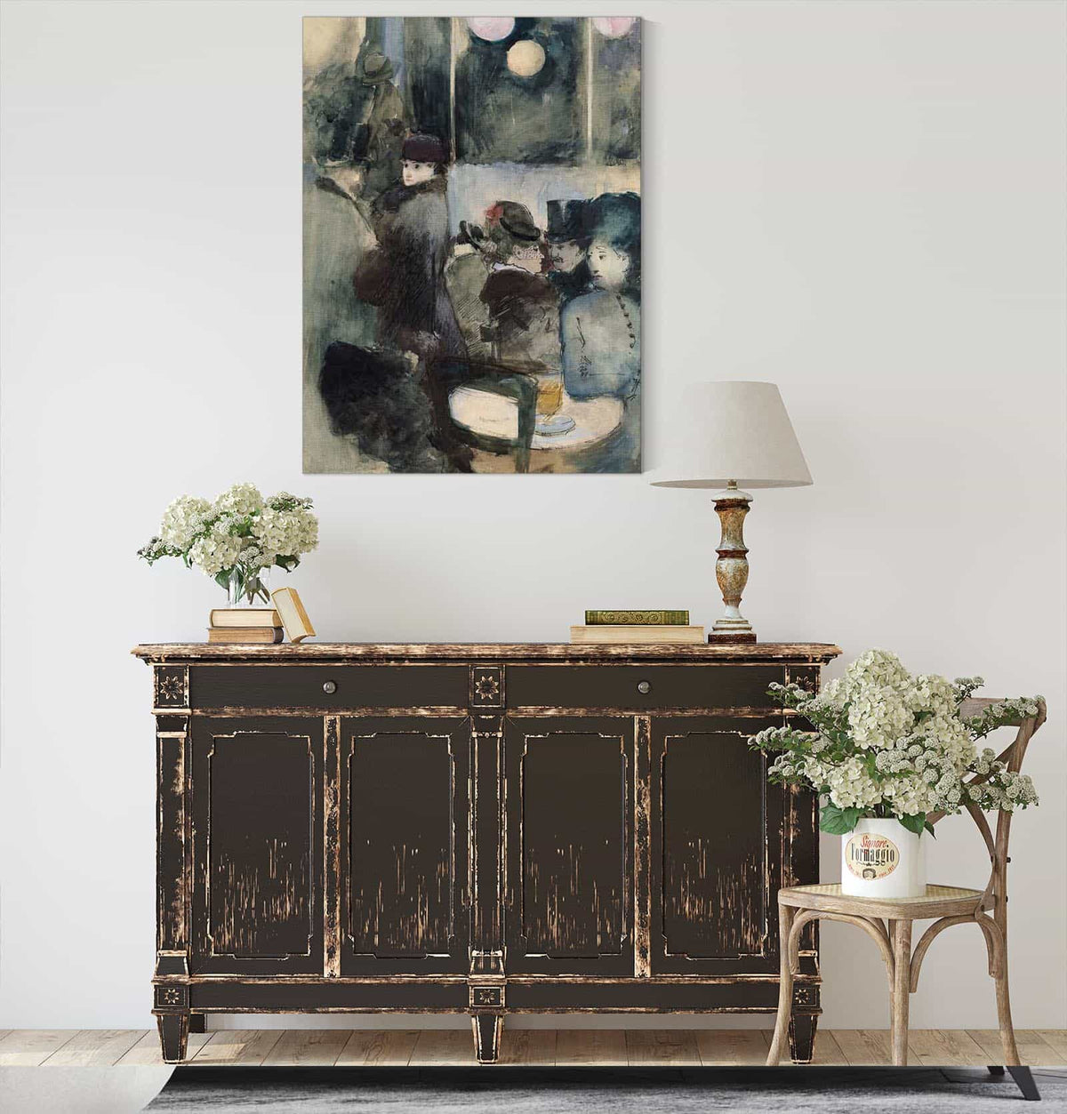 Au Cafe by Jean Louis Forain