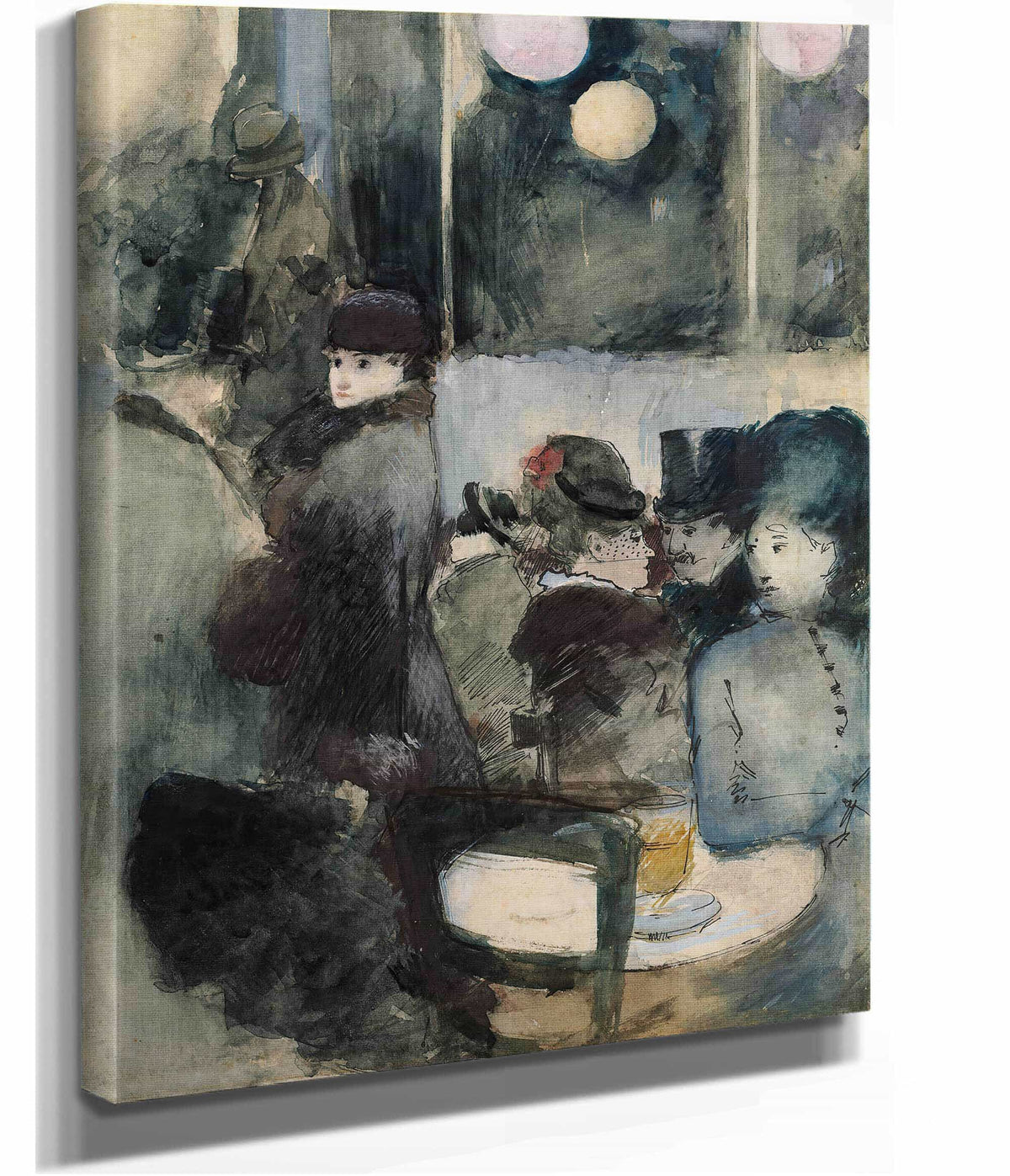 Au Cafe by Jean Louis Forain