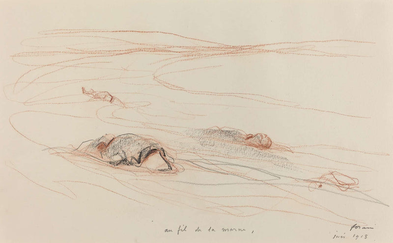 Au Fil De La Marne by Jean Louis Forain