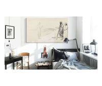 Au Front De Champagne Les Dernieres Prieres by Jean Louis Forain