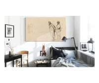 Au Front De Vincennes Bolo Pacha by Jean Louis Forain