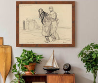 Au Front De Vincennes Bolo Pacha Ii by Jean Louis Forain