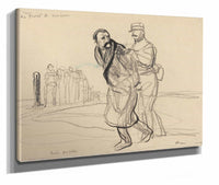 Au Front De Vincennes Bolo Pacha Ii by Jean Louis Forain