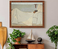 Au Lit In Bed by Edouard Vuillard