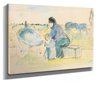 Au Parc by Camille Pissarro