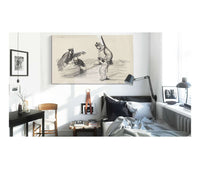 Au Piree Le Depart Des Boches by Jean Louis Forain