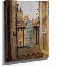 Auf Dem Balkon by Anton Romako