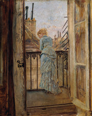 Auf Dem Balkon by Anton Romako