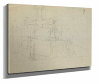 Aufbahrung Der Juliana Krafft Und Ihrer Tochter Ludovica by Johann Peter Krafft