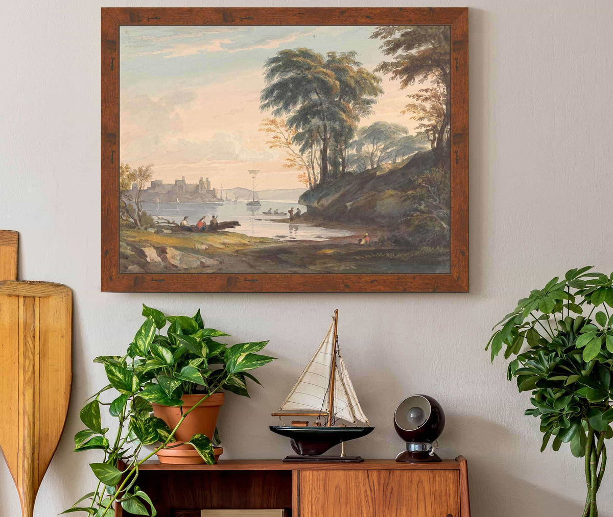 Augt Th Conway Castle by Thomas Sully