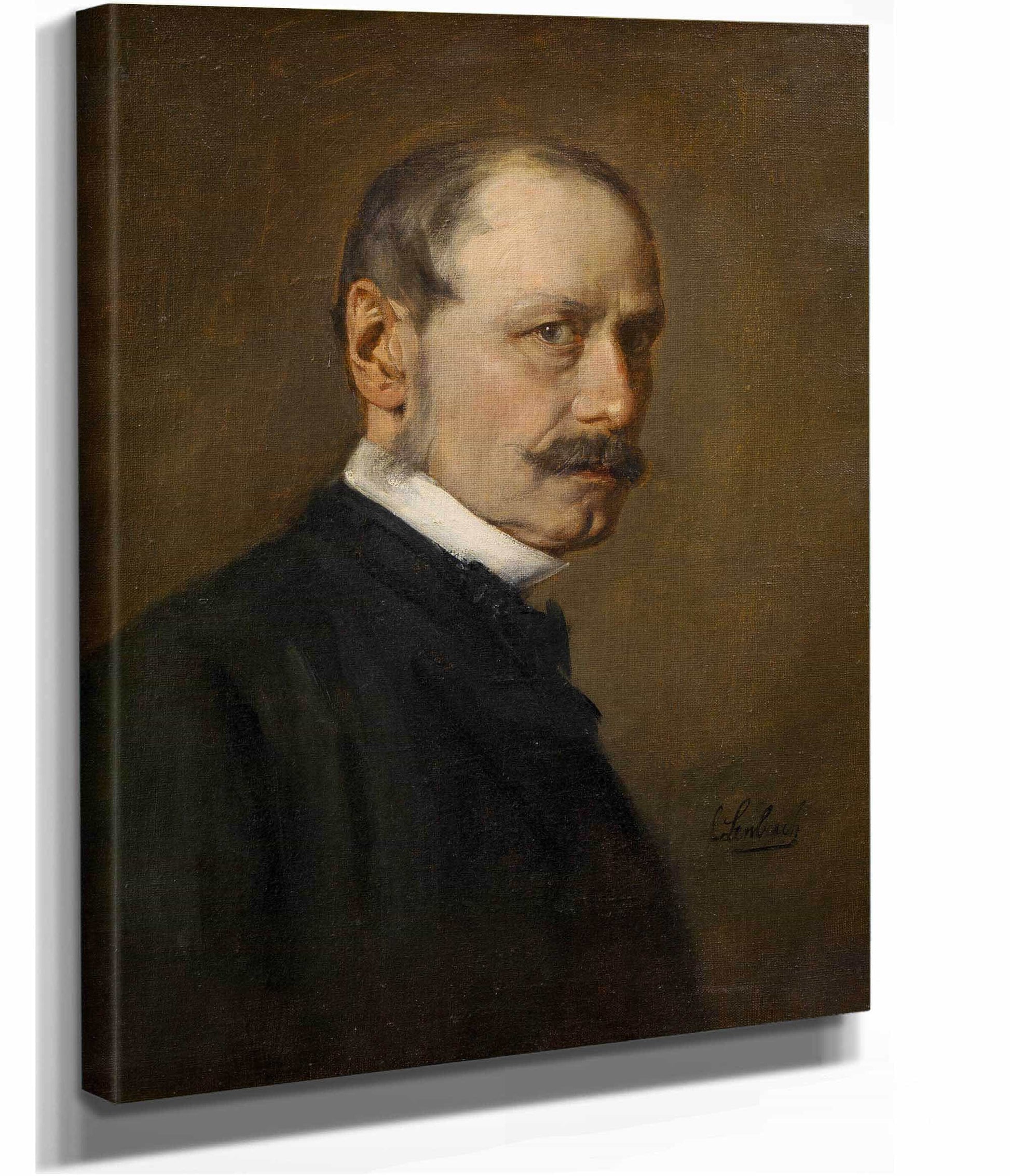 August Pettenkofen Maler by Franz Von Lenbach