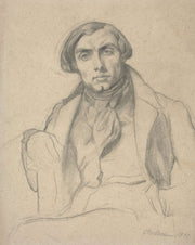 Auguste Ottin by Theodore Chasseriau
