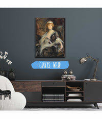 Auguste Victoria Queen Of Portugal In Exile A Study by Philip Alexius De Laszlo