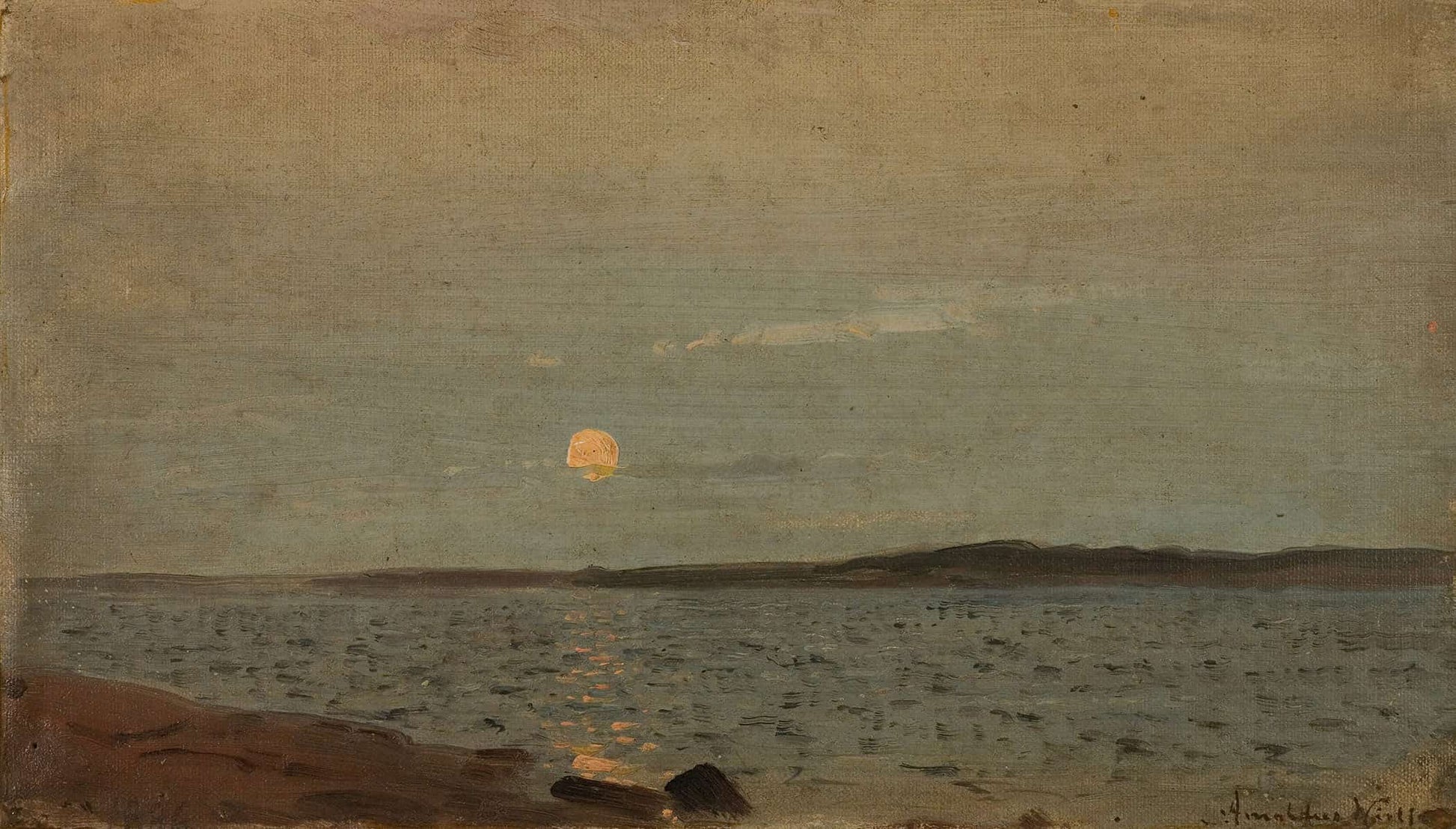 Augustmane By Amaldus Nielsen