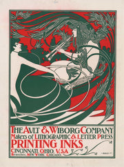 Ault & Wiborg Company Makers Of Lithographic & Letter Press Printing Inks S by Will Bradley