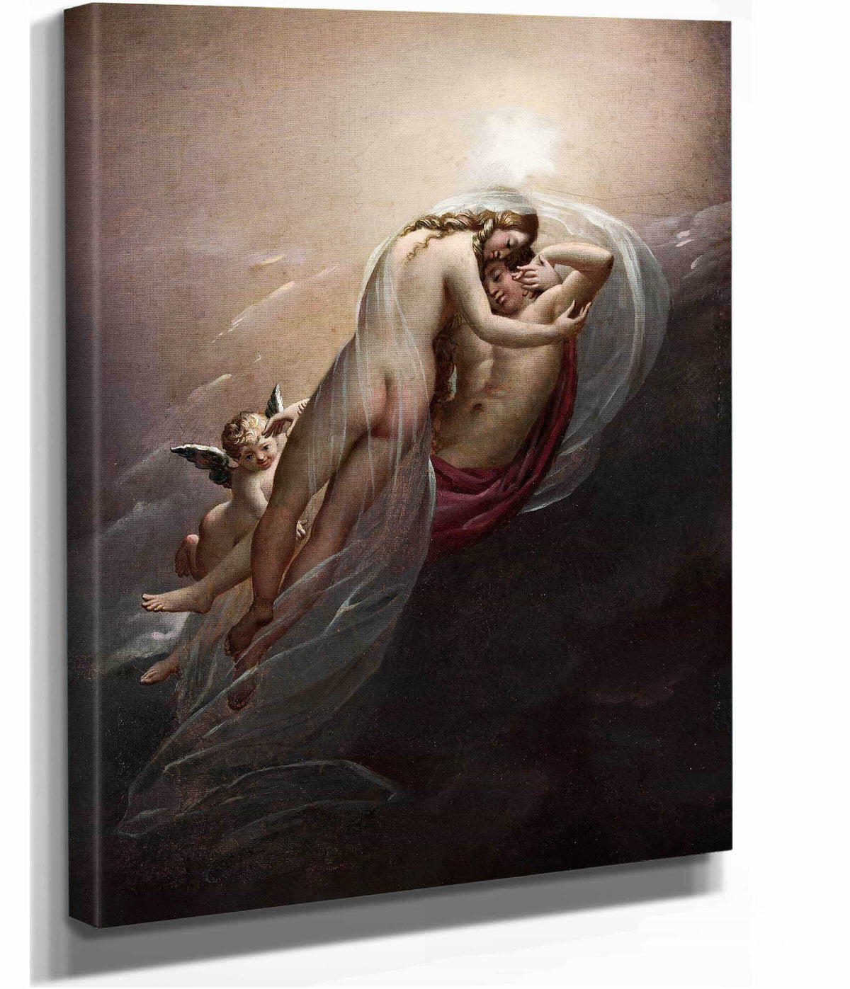 Aurora And Cephalus by Anne Louis Girodet Trioson