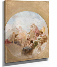 Aurora Goddess Of The Dawn by Henryk Siemiradzki