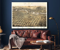 Aurora Illinois 1867 State of Illinois