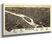 Aurora Illinois 1882  State Of Illinois