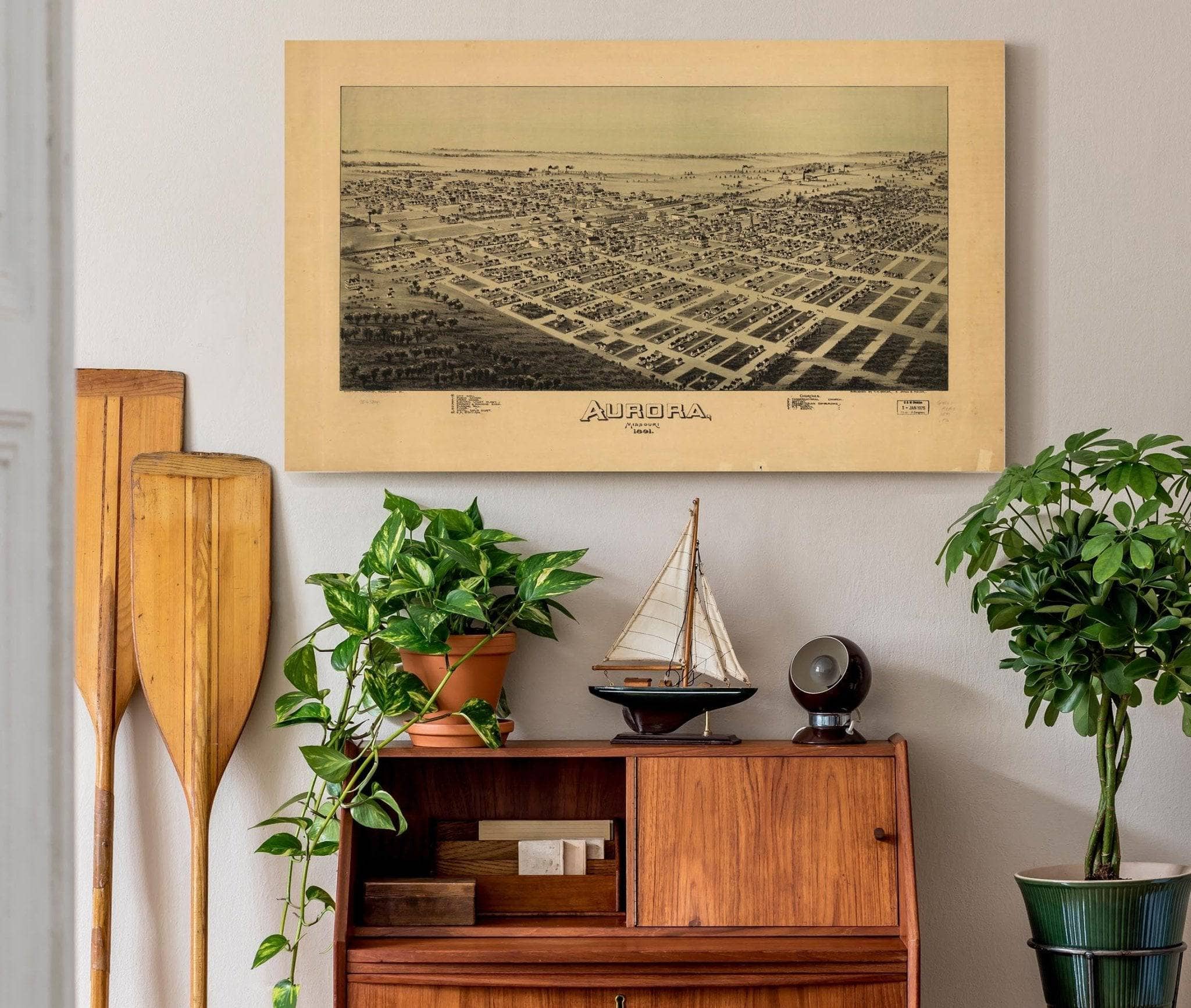 Aurora Missouri 1891  State Of Missourri