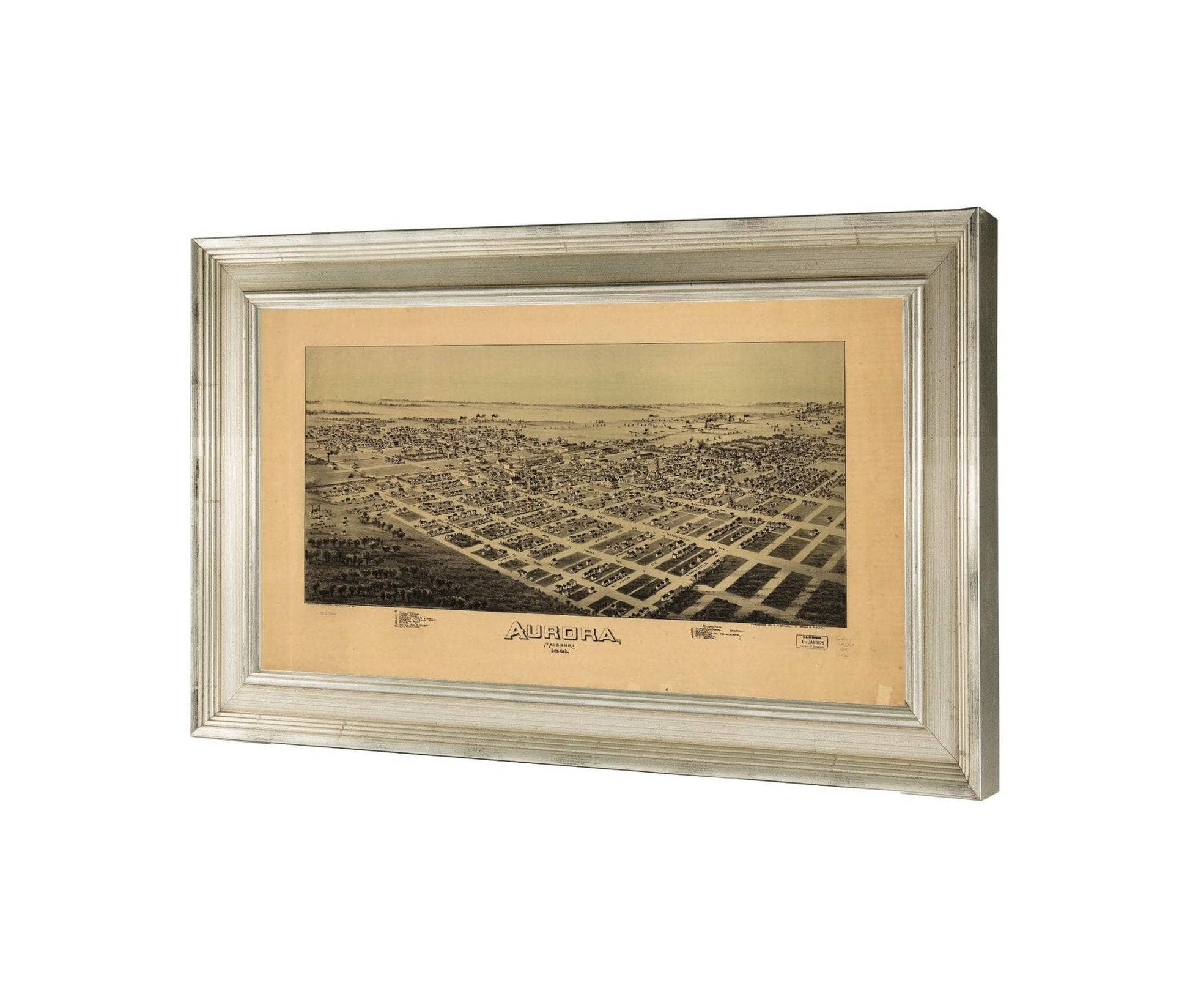 Aurora Missouri 1891  State Of Missourri