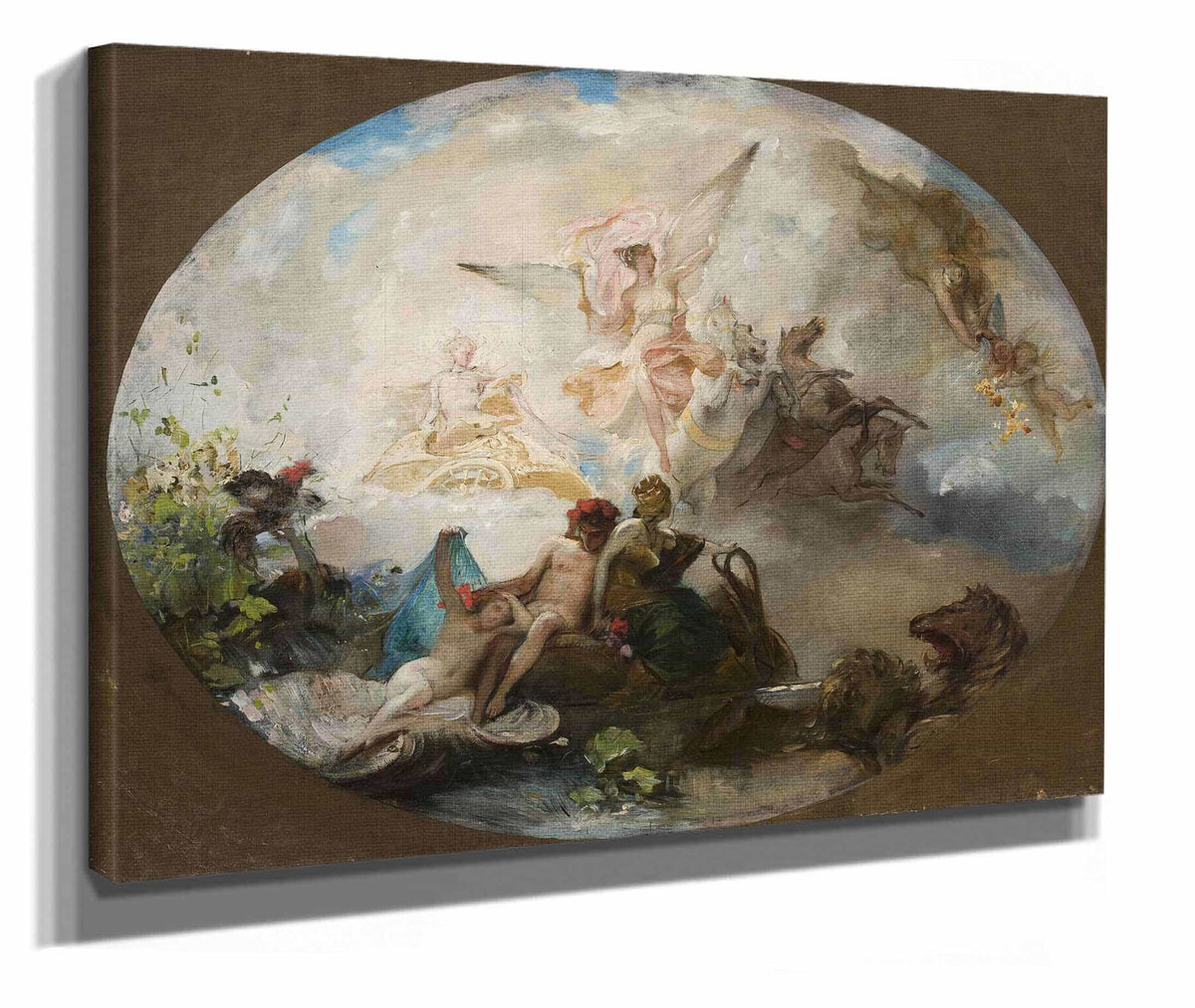 Aurora Plafond Project by Henryk Siemiradzki