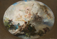 Aurora Plafond Project by Henryk Siemiradzki