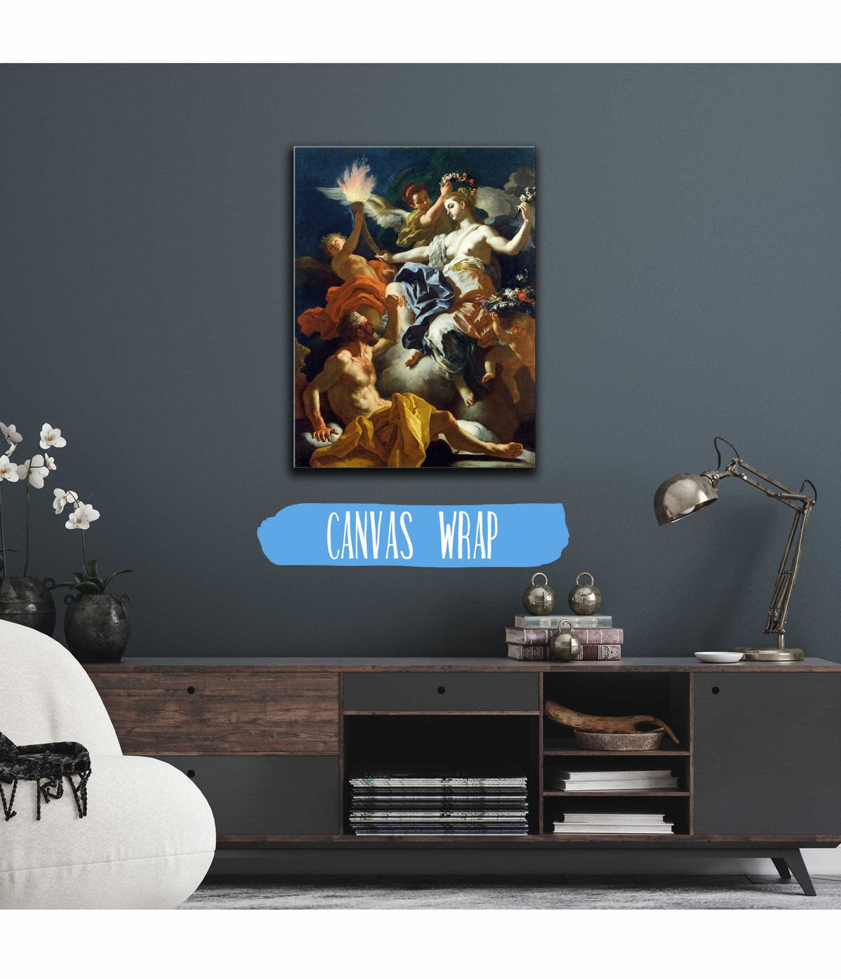 Aurora Taking Leave Of Tithonus by Francesco Solimena