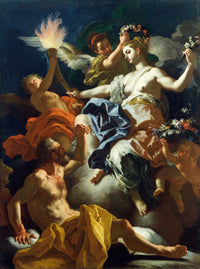 Aurora Taking Leave Of Tithonus by Francesco Solimena