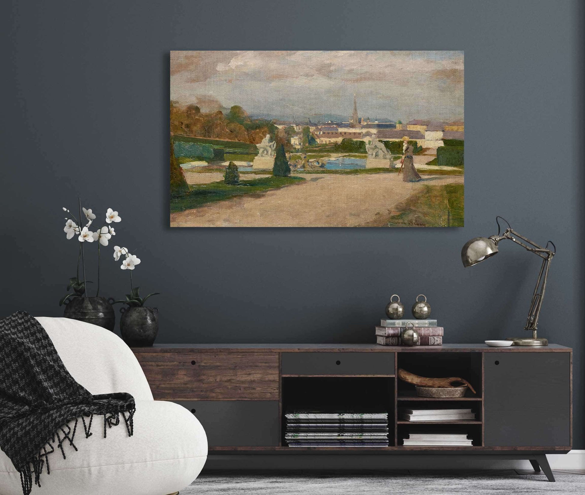 Aus Dem Belvedere by Tina Blau